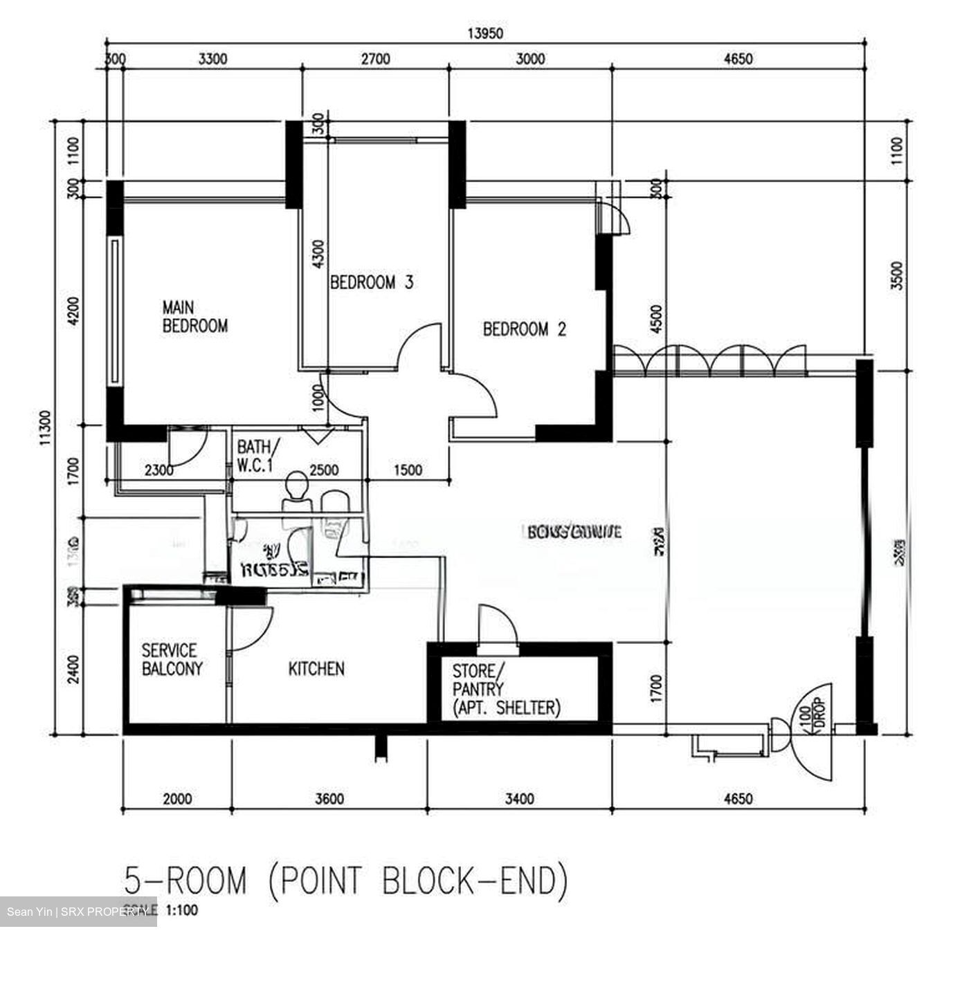 Blk 68 Redhill Rise (Bukit Merah), HDB 5 Rooms #564042121